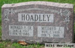 Ronald E. Hoadley, Sr