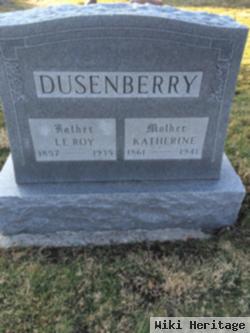 Prudence Catherine "kate" Peek Dusenbery