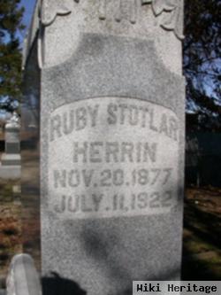 Ruby Stotlar Herrin