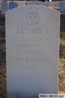 Esther Lillian Christianson Meier