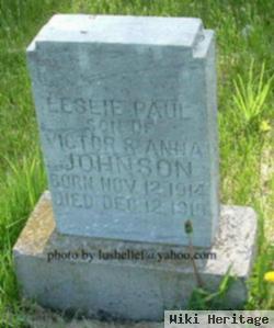 Leslie Paul Johnson