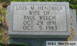 Lois Mitchell Welch