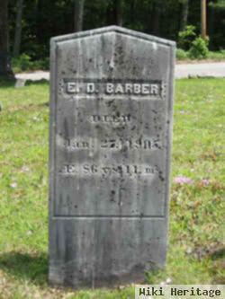 Edwin Denmark Barber