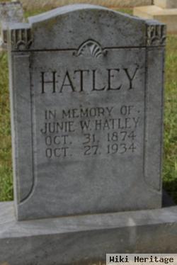 Junie Washington Hatley