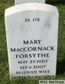 Mary Maccornack Forsythe