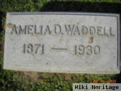 Amelia D Waddell