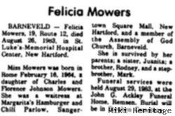 Felicia M. Mowers