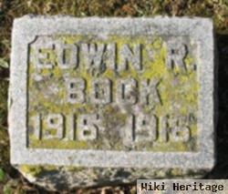 Edwin R Bock