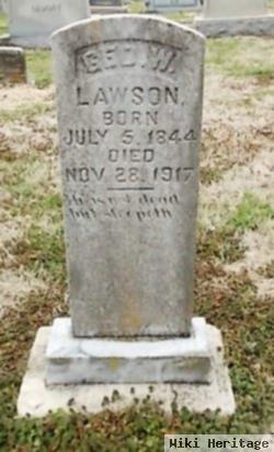 George Washington Lawson