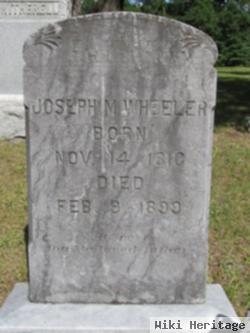 Joseph M Wheeler