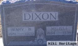 Henry Wilson Dixon