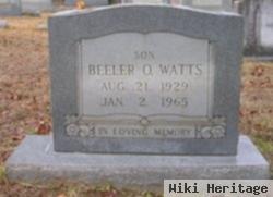 Beeler Olin Watts