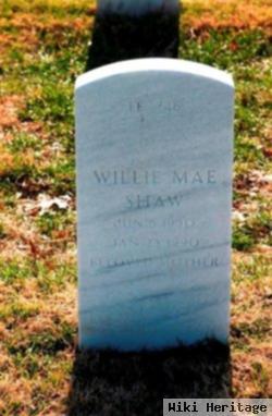 Willie M Shaw