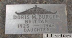 Doris M Burger Brittan