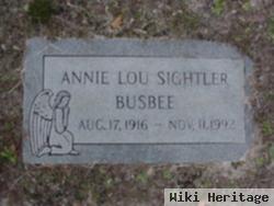 Annie Lou Sightler Busbee