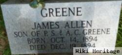 James Allen "infant" Greene