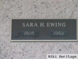 Sara H Ewing