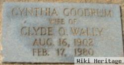 Cynthia Henrietta Goodrum Wally