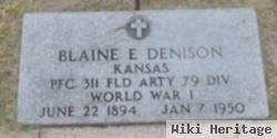 Blaine E. Denison