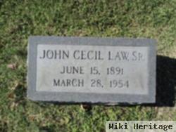 John Cecil Law, Sr