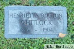 Henrietta Bouton Whitlock
