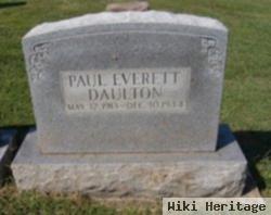 Paul Everett Daulton