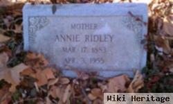 Annie Ridley