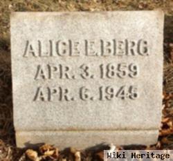 Alice E. Morgan Berg