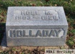 Rose M Holladay