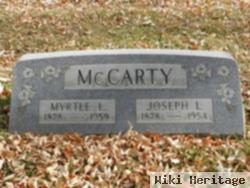 Joseph L Mccarty