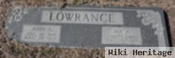 Ida Rosamond Morris Lowrance