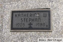 Katherine W. Stephan