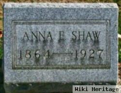 Anna E. Shaw