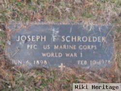 Pfc Joseph F. Schroeder