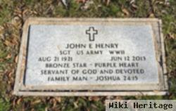 John E Henry