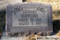 Leonard F. Schneider