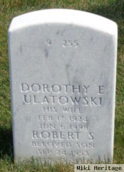 Dorothy E Ulatowski