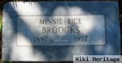 Minnie Rice Broocks