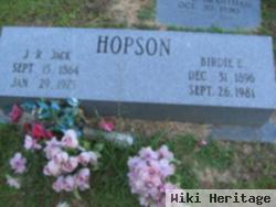 John Roy "jack" Hopson