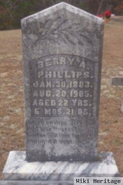 Berry A. Phillips