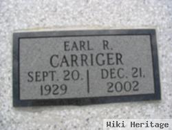 Earl R "bud" Carriger