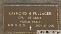 Raymond H "jim" Fullager