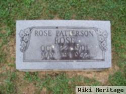 Rose Patterson Rose