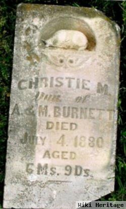 Christie M. Burnett