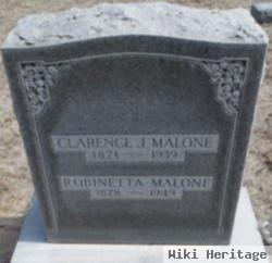 Clarence J Malone