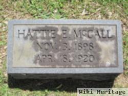 Hattie Elizabeth Mccall