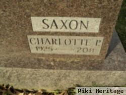 Charlotte P. Saxon Roesinger