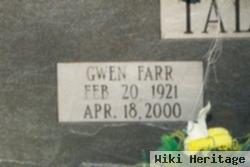 Gwendolyn "gwen" Farr Tallent