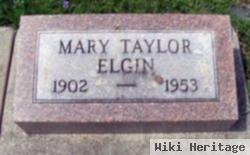 Mary Etta Taylor Elgin