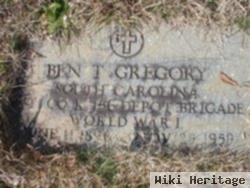 Benjamin Tillman "ben" Gregory